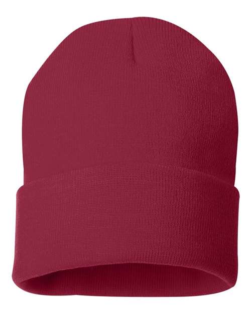 Sportsman 12" Solid Cuffed Beanie - Image 36