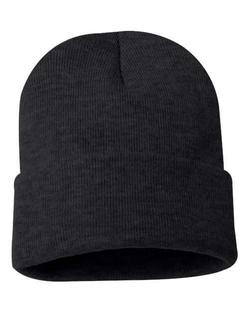 Sportsman 12" Solid Cuffed Beanie - Image 42