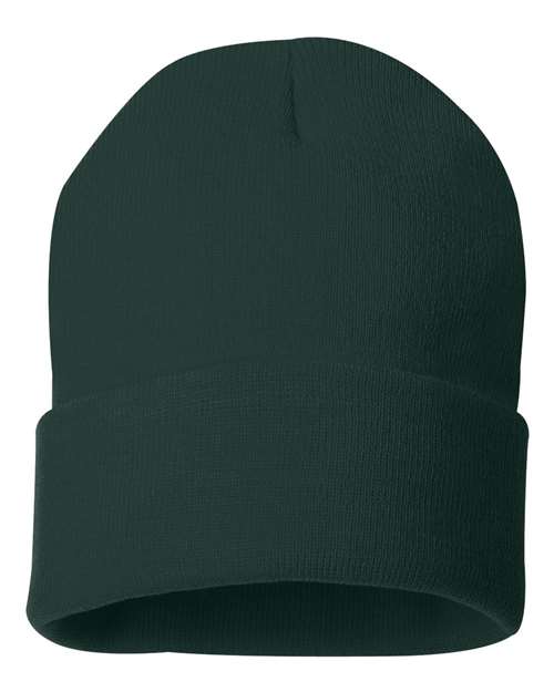 Sportsman 12" Solid Cuffed Beanie - Image 8