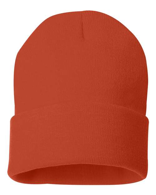 Sportsman 12" Solid Cuffed Beanie - Image 55