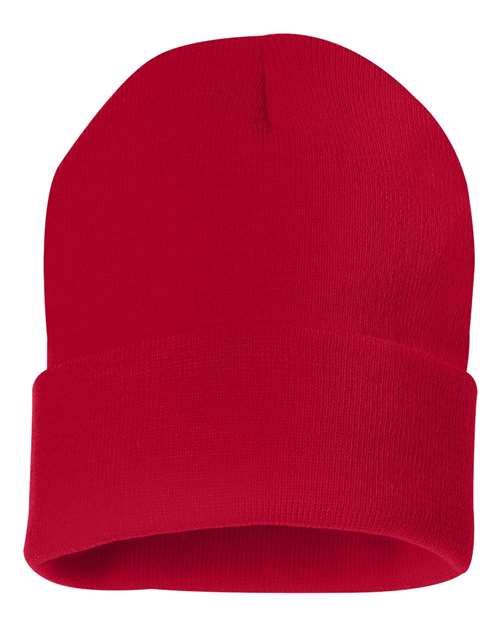 Sportsman 12" Solid Cuffed Beanie - Image 28