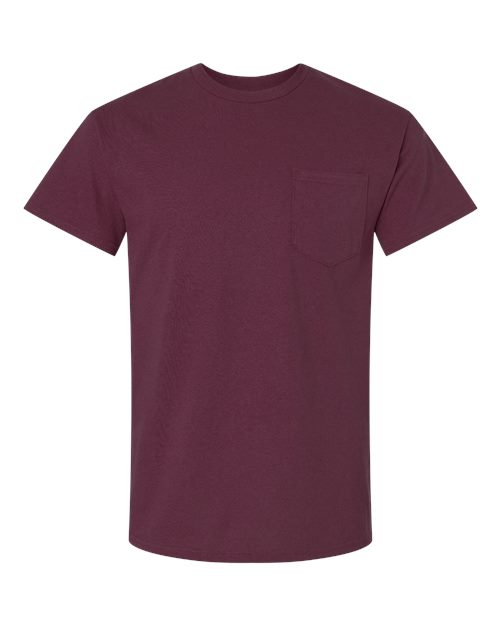 Gildan Unisex Ultra Cotton® Pocket T-Shirt - Image 6