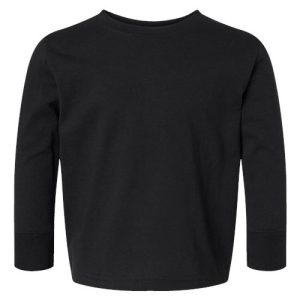 Alternative view of Rabbit Skins Toddler Cotton Jersey Long Sleeve Tee