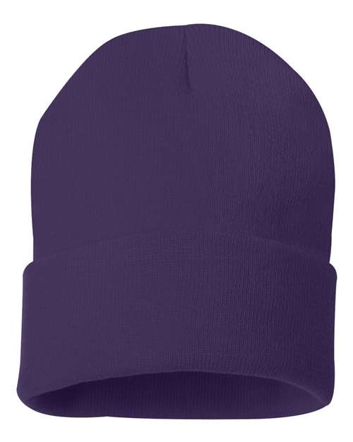 Sportsman 12" Solid Cuffed Beanie - Image 27
