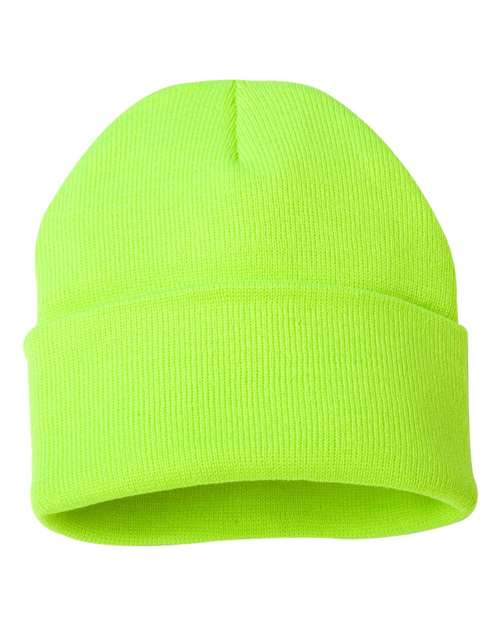 Sportsman 12" Solid Cuffed Beanie - Image 30