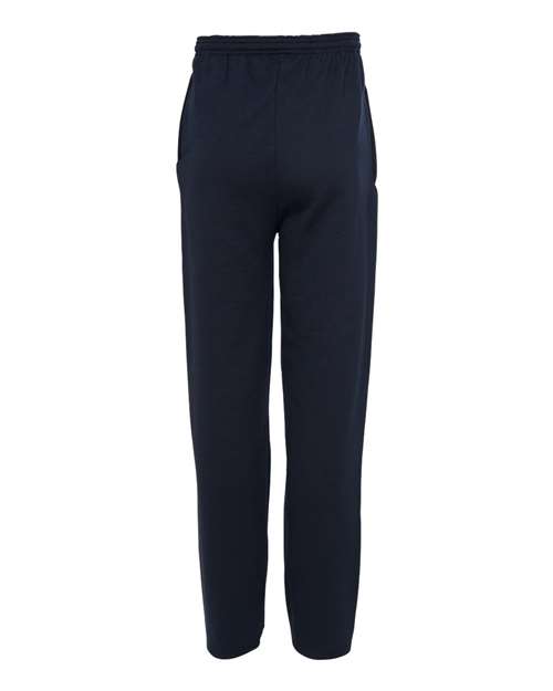 Champion Unisex Powerblend® Open-Bottom Sweatpants with Pockets - Image 10