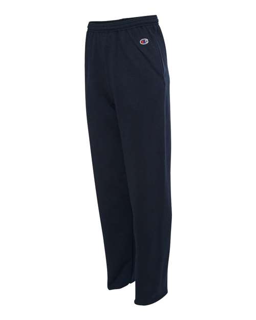 Champion Unisex Powerblend® Open-Bottom Sweatpants with Pockets - Image 7