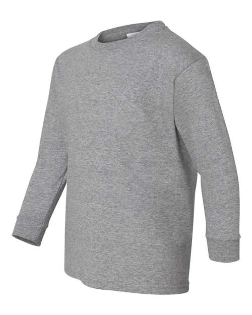 Gildan Youth Heavy Cotton™ Long Sleeve T-Shirt - Image 6