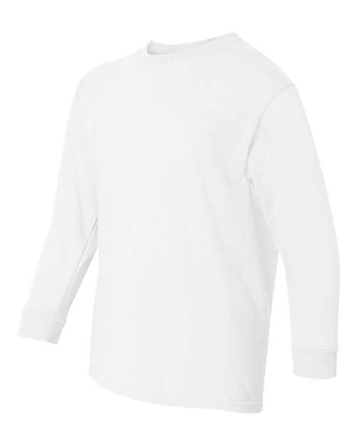 Gildan Youth Heavy Cotton™ Long Sleeve T-Shirt - Image 7