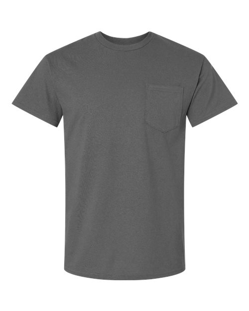 Gildan Unisex Ultra Cotton® Pocket T-Shirt - Image 3