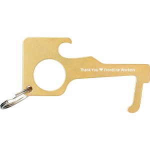 No Contact Keychain Bottle Opener