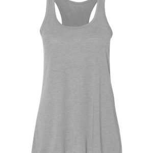 Alternative view of BELLA + CANVAS Women's Flowy Racerback Tank