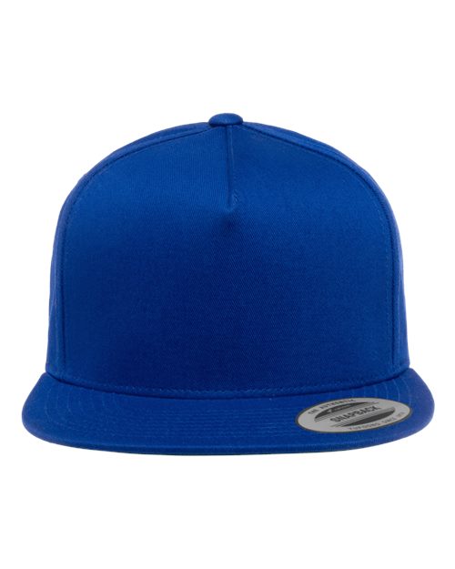 YP Classics Five-Panel Cotton Twill Snapback Cap - Image 5