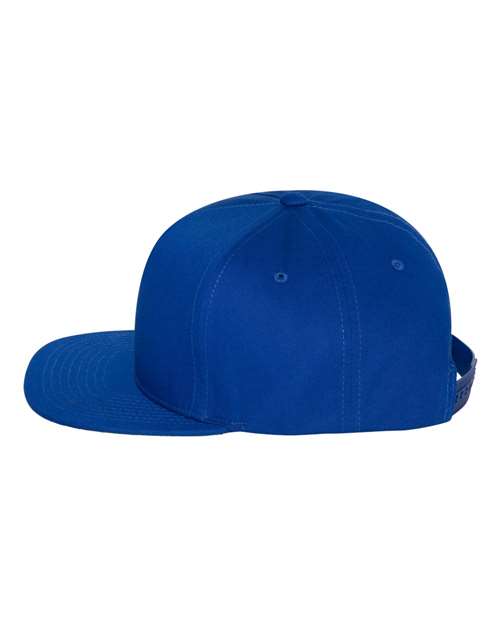 YP Classics Five-Panel Cotton Twill Snapback Cap - Image 7