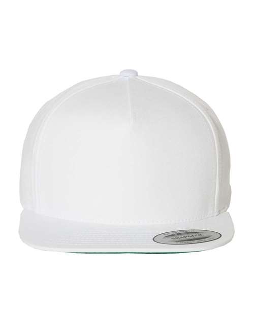 YP Classics Five-Panel Cotton Twill Snapback Cap - Image 6