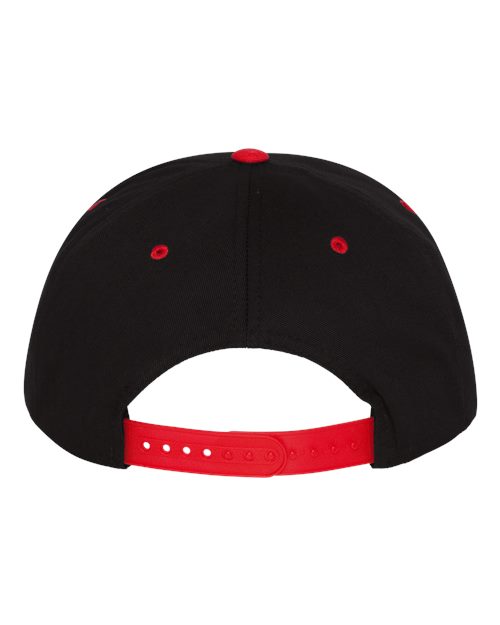 YP Classics Five-Panel Cotton Twill Snapback Cap - Image 9