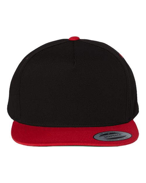 YP Classics Five-Panel Cotton Twill Snapback Cap - Image 3