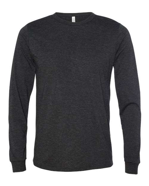 BELLA + CANVAS Unisex Triblend Long Sleeve Tee - Image 3