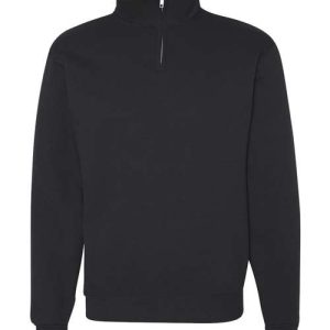 Alternative view of JERZEES Unisex Nublend® Cadet Collar Quarter-Zip Sweatshirt
