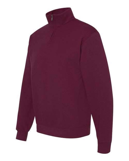 JERZEES Unisex Nublend® Cadet Collar Quarter-Zip Sweatshirt - Image 9