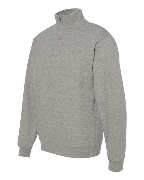JERZEES Unisex Nublend® Cadet Collar Quarter-Zip Sweatshirt - Image 10