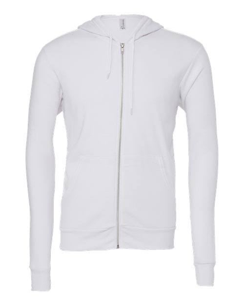 BELLA + CANVAS Unisex Sponge Fleece Full-Zip Hoodie Sweatshirt - Image 27