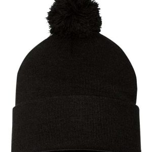 Alternative view of Sportsman 12" Pom-Pom Cuffed Beanie