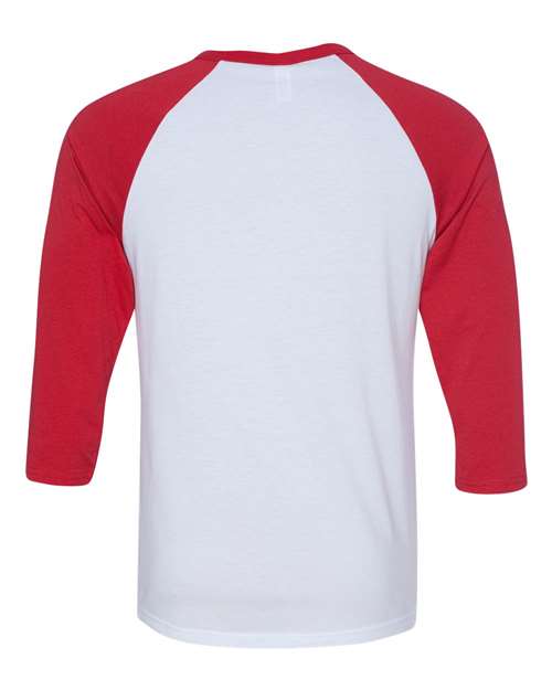 BELLA + CANVAS Unisex Three-Quarter Sleeve Baseball Tee - Image 10