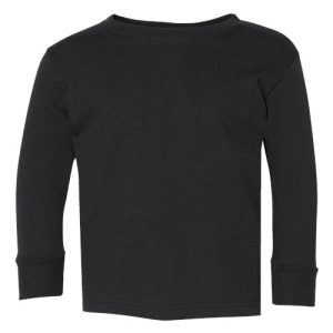 Alternative view of Rabbit Skins Toddler Fine Jersey Long Sleeve Tee