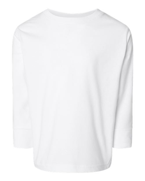 Rabbit Skins Toddler Fine Jersey Long Sleeve Tee - Image 5