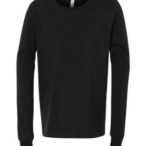 Alternative view of BELLA + CANVAS Youth Jersey Long Sleeve Tee