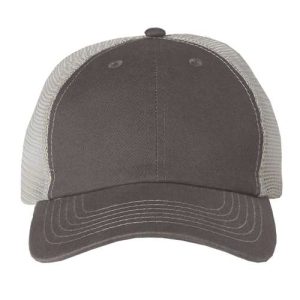 Alternative view of Valucap Contrast-Stitch Mesh-Back Cap