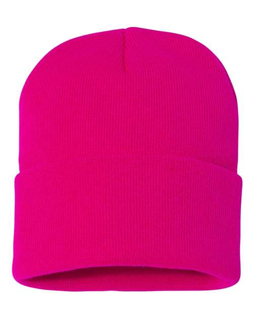 Sportsman 12" Solid Cuffed Beanie - Image 22