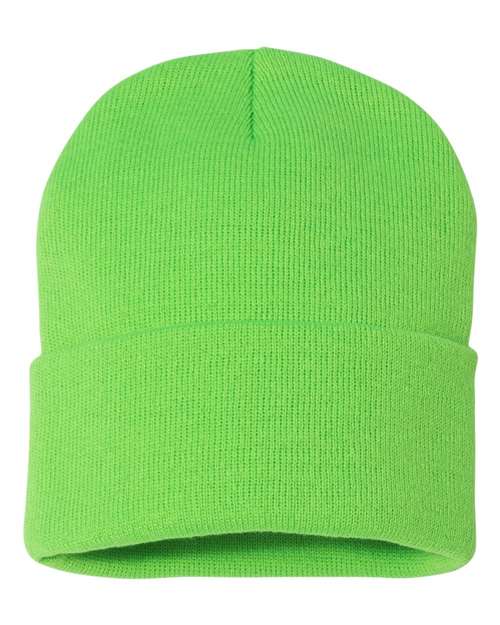 Sportsman 12" Solid Cuffed Beanie - Image 23