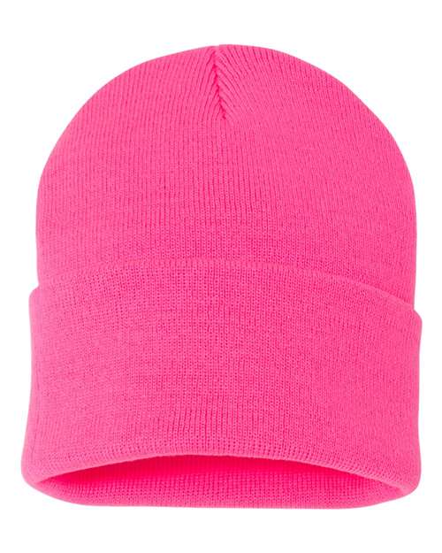 Sportsman 12" Solid Cuffed Beanie - Image 24