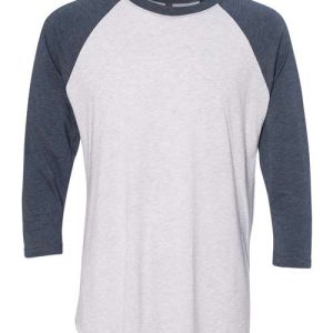 Alternative view of Next Level Unisex Triblend Three-Quarter Raglan T-Shirt