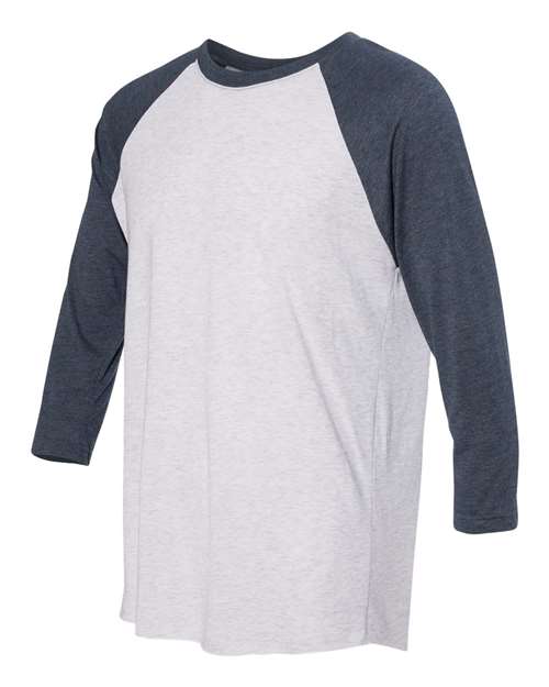 Next Level Unisex Triblend Three-Quarter Raglan T-Shirt - Image 16