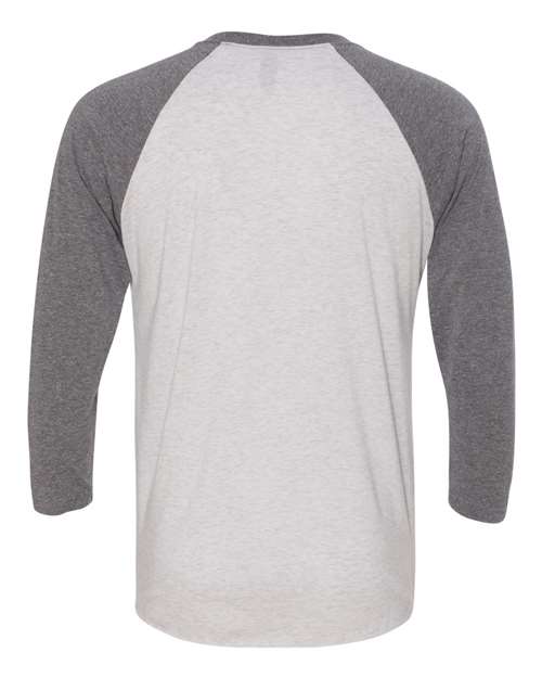 Next Level Unisex Triblend Three-Quarter Raglan T-Shirt - Image 26