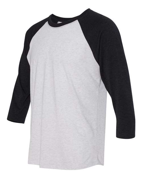 Next Level Unisex Triblend Three-Quarter Raglan T-Shirt - Image 18
