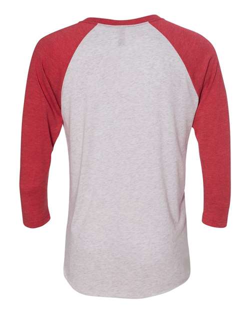 Next Level Unisex Triblend Three-Quarter Raglan T-Shirt - Image 35