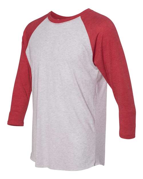 Next Level Unisex Triblend Three-Quarter Raglan T-Shirt - Image 21