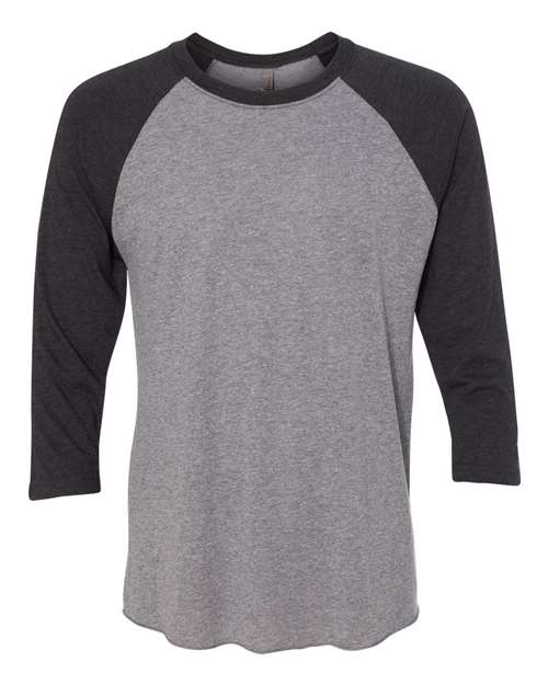 Next Level Unisex Triblend Three-Quarter Raglan T-Shirt - Image 8
