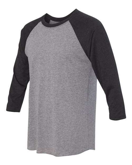 Next Level Unisex Triblend Three-Quarter Raglan T-Shirt - Image 19