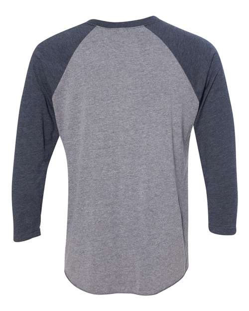 Next Level Unisex Triblend Three-Quarter Raglan T-Shirt - Image 32