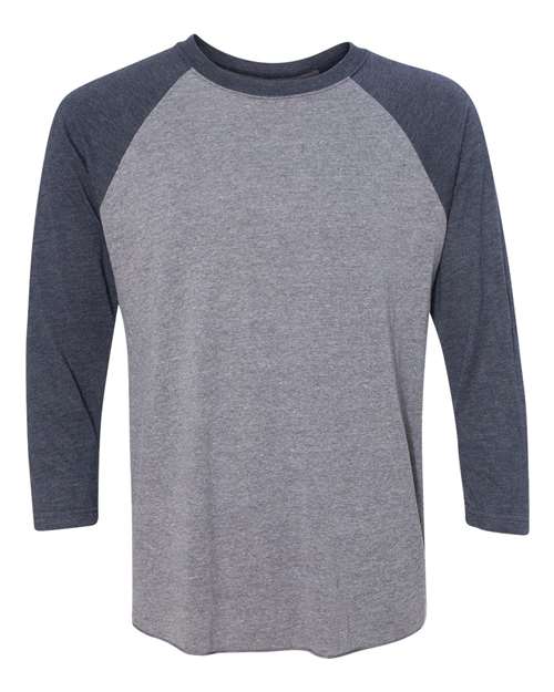 Next Level Unisex Triblend Three-Quarter Raglan T-Shirt - Image 9