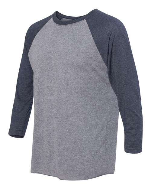Next Level Unisex Triblend Three-Quarter Raglan T-Shirt - Image 20