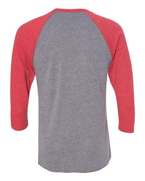 Next Level Unisex Triblend Three-Quarter Raglan T-Shirt - Image 36