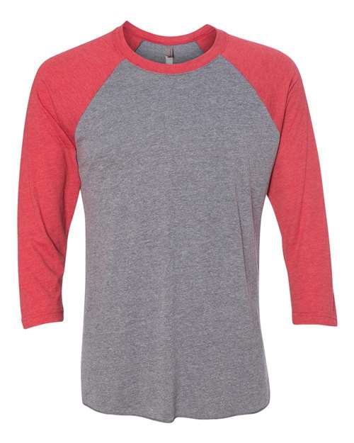 Next Level Unisex Triblend Three-Quarter Raglan T-Shirt - Image 13
