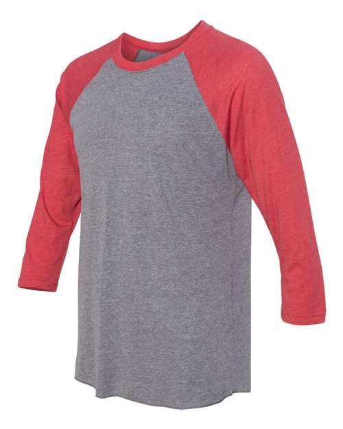 Next Level Unisex Triblend Three-Quarter Raglan T-Shirt - Image 22