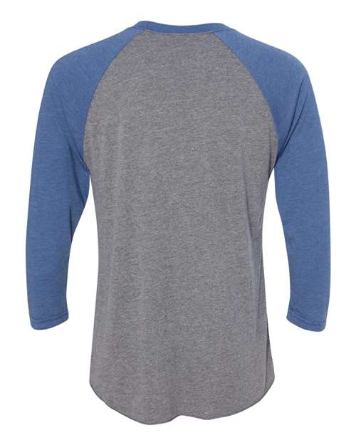 Next Level Unisex Triblend Three-Quarter Raglan T-Shirt - Image 38